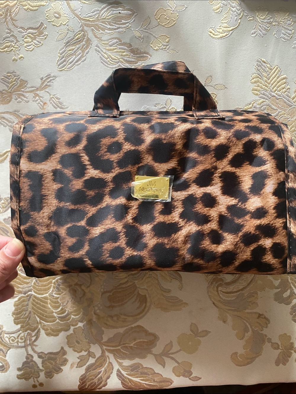 JOY MANGANO // Leopard Travel Bag - New, unused condition